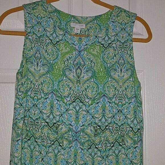  J. Jill Stunning Paisley Maxi Dress Sz S NWOT - Picture 2 of 6